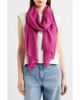 Nordstrom Nordstrom Striped Silk & Cashmere Scarf - 1