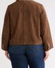 Nordstrom Nordstrom Suede Crop Button Front Jacket - 2