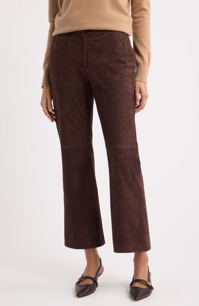 Nordstrom Nordstrom Suede Kick Flare Pants