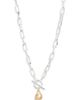 Nordstrom Nordstrom T-Bar Pebble Pendant Necklace - 1