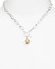 Nordstrom Nordstrom T-Bar Pebble Pendant Necklace - 3