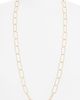 Nordstrom Nordstrom Textured Oval Link Necklace - 1