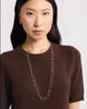 Nordstrom Nordstrom Textured Oval Link Necklace - 2