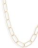 Nordstrom Nordstrom Textured Oval Link Necklace - 3