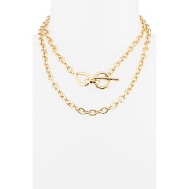 Nordstrom Nordstrom Toggle Wrap Chain Necklace