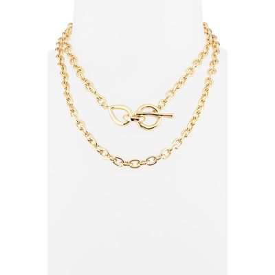 Nordstrom Nordstrom Toggle Wrap Chain Necklace