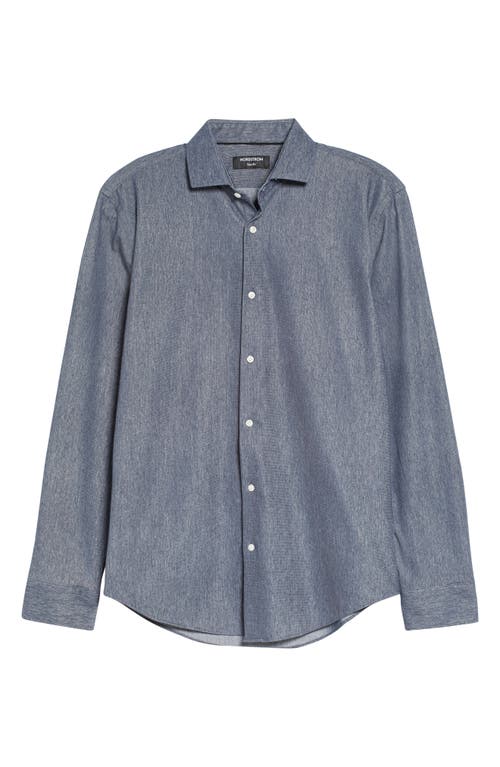 Nordstrom Nordstrom Trim Fit Non-Iron Flexweave Dress Shirt