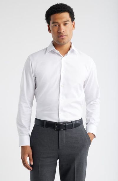 Nordstrom Nordstrom Trim Fit Royal Oxford Dress Shirt