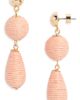 Nordstrom Nordstrom Triple Linear Drop Raffia Earrings - 1
