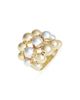 Nordstrom Nordstrom Triple Row Orb Cocktail Ring - 1