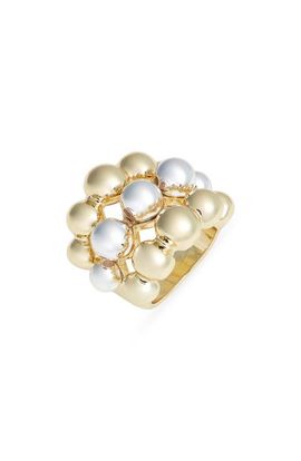 Nordstrom Nordstrom Triple Row Orb Cocktail Ring
