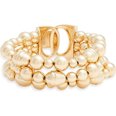 Nordstrom Nordstrom Triple Strand Beaded Bracelet