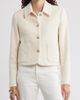 Nordstrom Nordstrom Tweed Crop Patch Pocket Jacket - 5