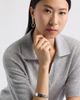 Nordstrom Nordstrom Two-Tone Twist Link Drop Earrings - 2