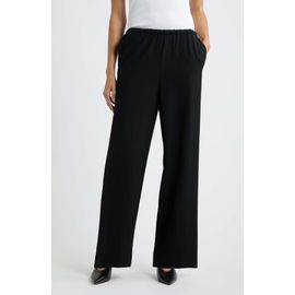 Nordstrom Nordstrom Wool Blend Pull On Wide Leg Pants