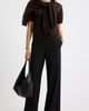 Nordstrom Nordstrom Wool Blend Pull On Wide Leg Pants - 2