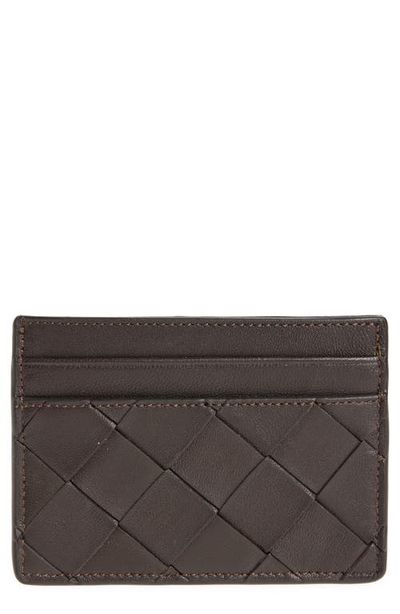 Nordstrom Nordstrom Woven Leather Card Case