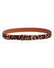 Nordstrom Nordstrom Yvette Genuine Calf Hair Belt - 1
