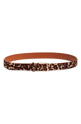 Nordstrom Nordstrom Yvette Genuine Calf Hair Belt