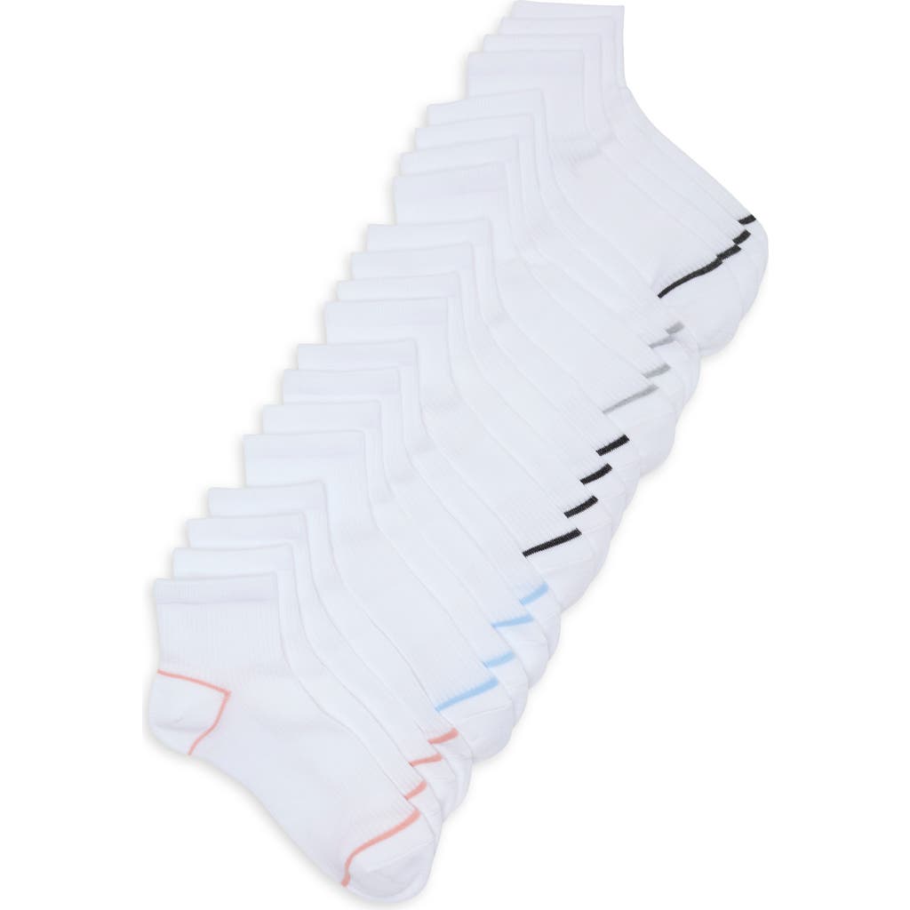 NORDSTROM RACK NORDSTROM RACK 10-Pack Everyday Quarter Socks
