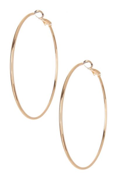 NORDSTROM RACK NORDSTROM RACK Classic 50mm Hoop Earrings