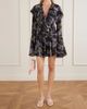 NORMA KAMALI Floral-print ruffled crepe mini dress - 2