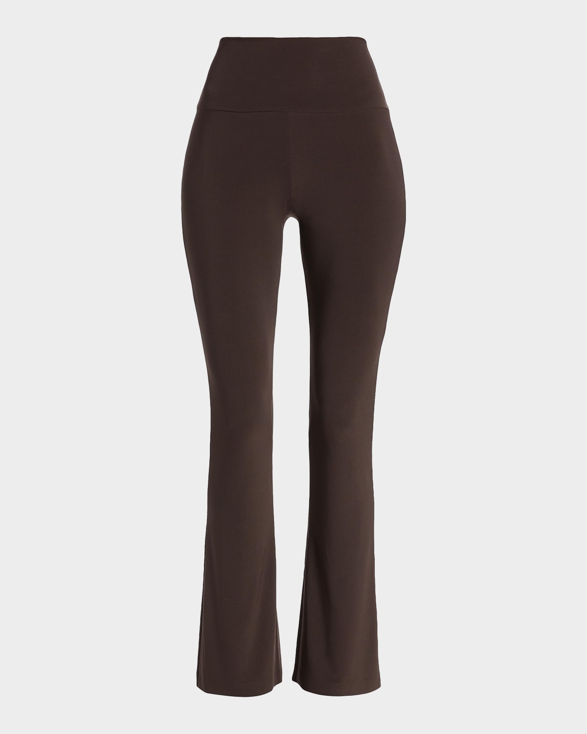Norma Kamali High-Waisted Boot-Cut Pants