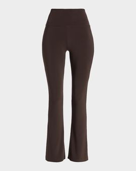 Norma Kamali High-Waisted Boot-Cut Pants