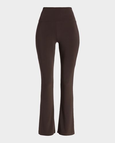 Norma Kamali High-Waisted Boot-Cut Pants