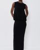 Norma Kamali Norma Kamali Babydoll Gown Black - 2