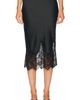 Norma Kamali Norma Kamali Bias Half Slip with Lace - 1