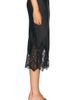 Norma Kamali Norma Kamali Bias Half Slip with Lace - 3