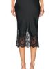 Norma Kamali Norma Kamali Bias Half Slip with Lace - 4