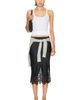 Norma Kamali Norma Kamali Bias Half Slip with Lace - 5