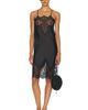 Norma Kamali Norma Kamali Bias Slip Dress With Lace - 1