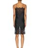 Norma Kamali Norma Kamali Bias Slip Dress With Lace - 3
