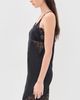 Norma Kamali Norma Kamali Bias Slip Dress with Lace Black - 4