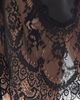 Norma Kamali Norma Kamali Bias Slip Dress with Lace Black - 6