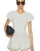 Norma Kamali Norma Kamali Cap Sleeve Bomber Bodysuit - 1