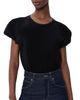 Norma Kamali Norma Kamali Cap Sleeve Bomber Bodysuit Black - 1