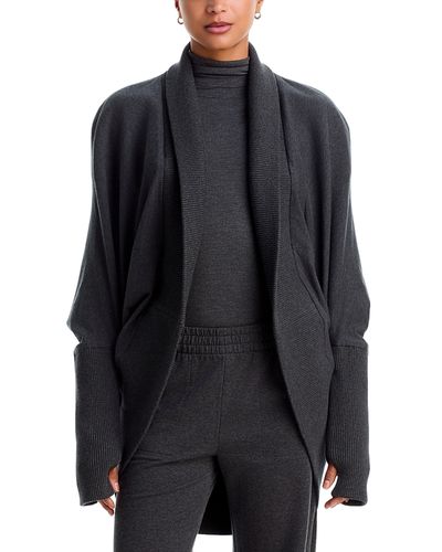 Norma Kamali Norma Kamali Cocoon Shawl Collar Cardigan Jacket