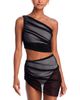 Norma Kamali Norma Kamali Diana Asymmetric Bikini Bottom - 2