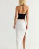 Norma Kamali Norma Kamali Diana Bow Long Skirt - 2