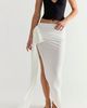 Norma Kamali Norma Kamali Diana Bow Long Skirt - 3