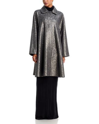 Norma Kamali Norma Kamali Embellished Collared Long Sleeve Jacket