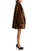 Norma Kamali Norma Kamali Faux Fur Teddy Car Coat - 5