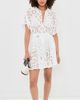 Norma Kamali Norma Kamali Flared Shirt Mini Dress White - 5