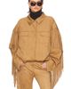 Norma Kamali Norma Kamali Fringe Oversized Jacket - 1