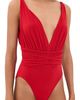 Norma Kamali Norma Kamali Goddess Mio Swimsuit Tiger Red - 1