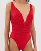 Norma Kamali Norma Kamali Goddess Mio Swimsuit Tiger Red - 2